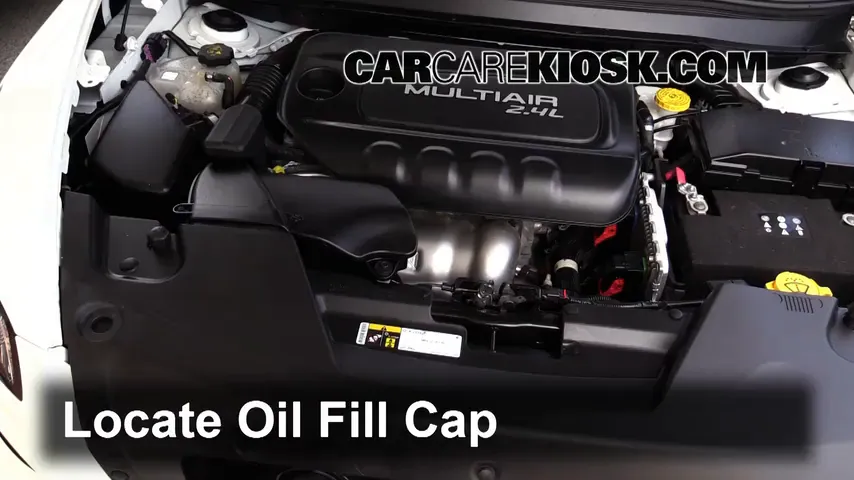 2015 Jeep Cherokee Latitude 2.4L 4 Cyl. Oil